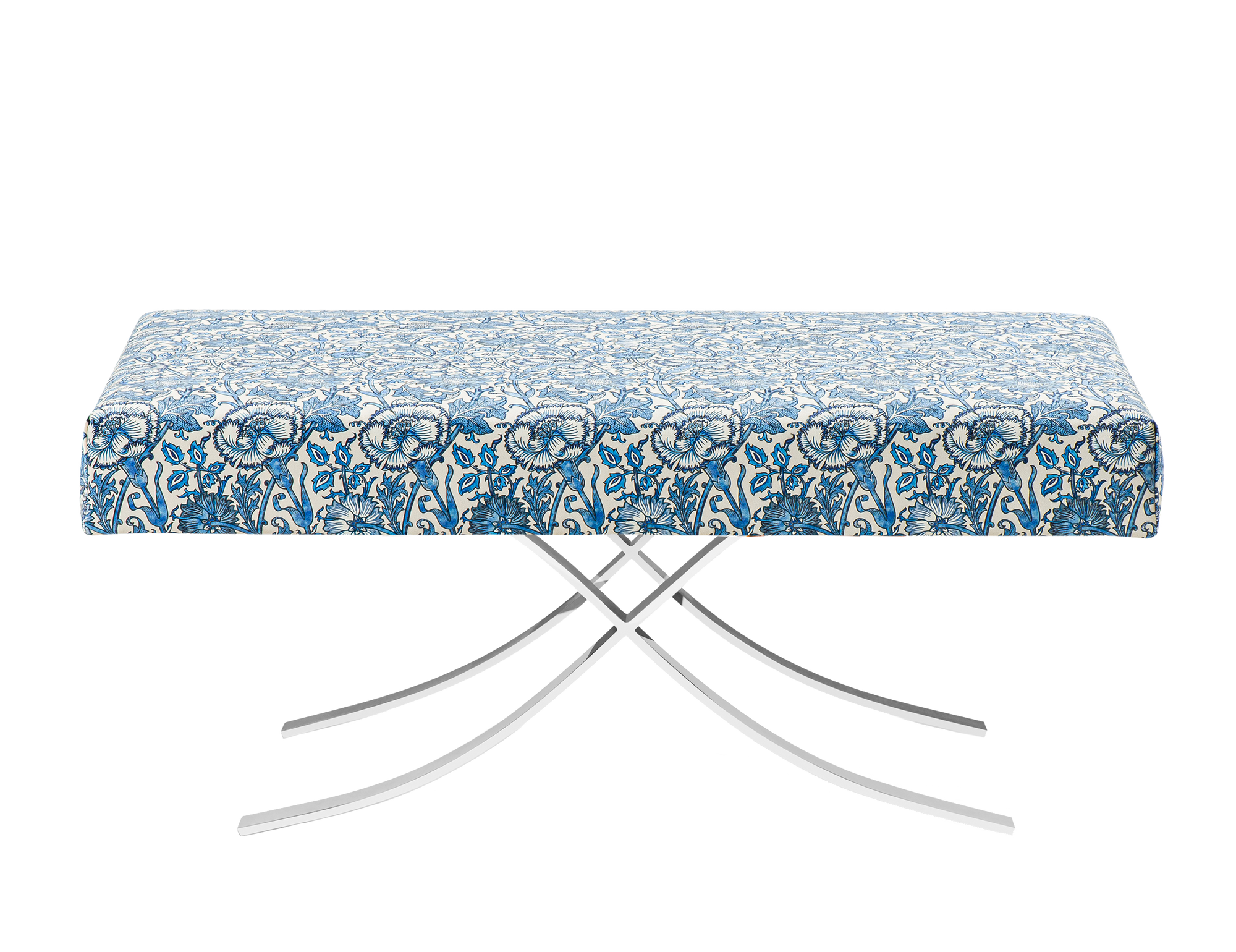 Pink &amp; Rose Rectangular Ottoman